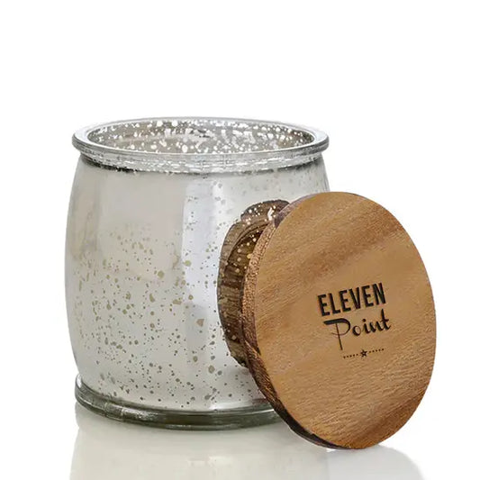 Silver Mercury Float Trip Candle