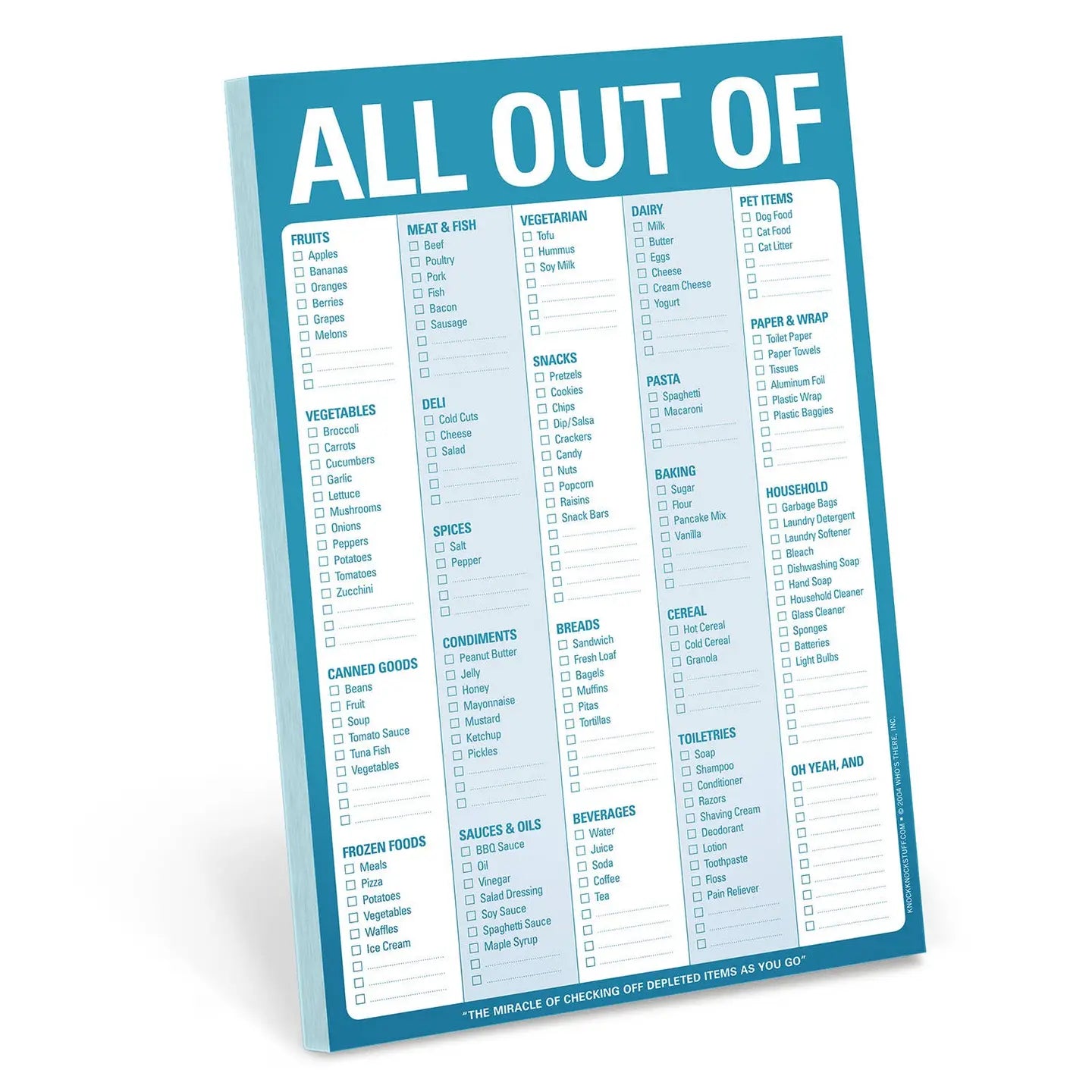 All Out of Pad®