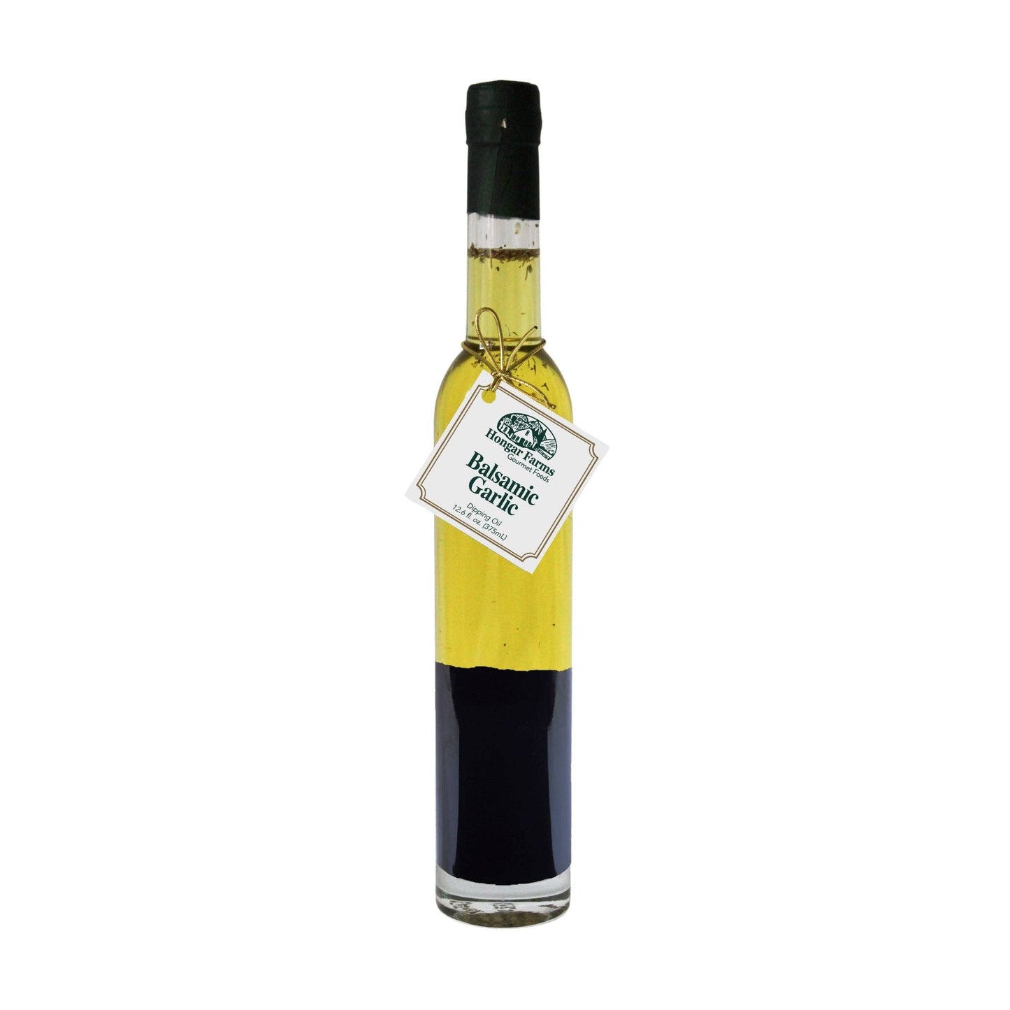 Balsamic Garlic EVOO Blend – Gourmet Oil (375mL Tall Round)