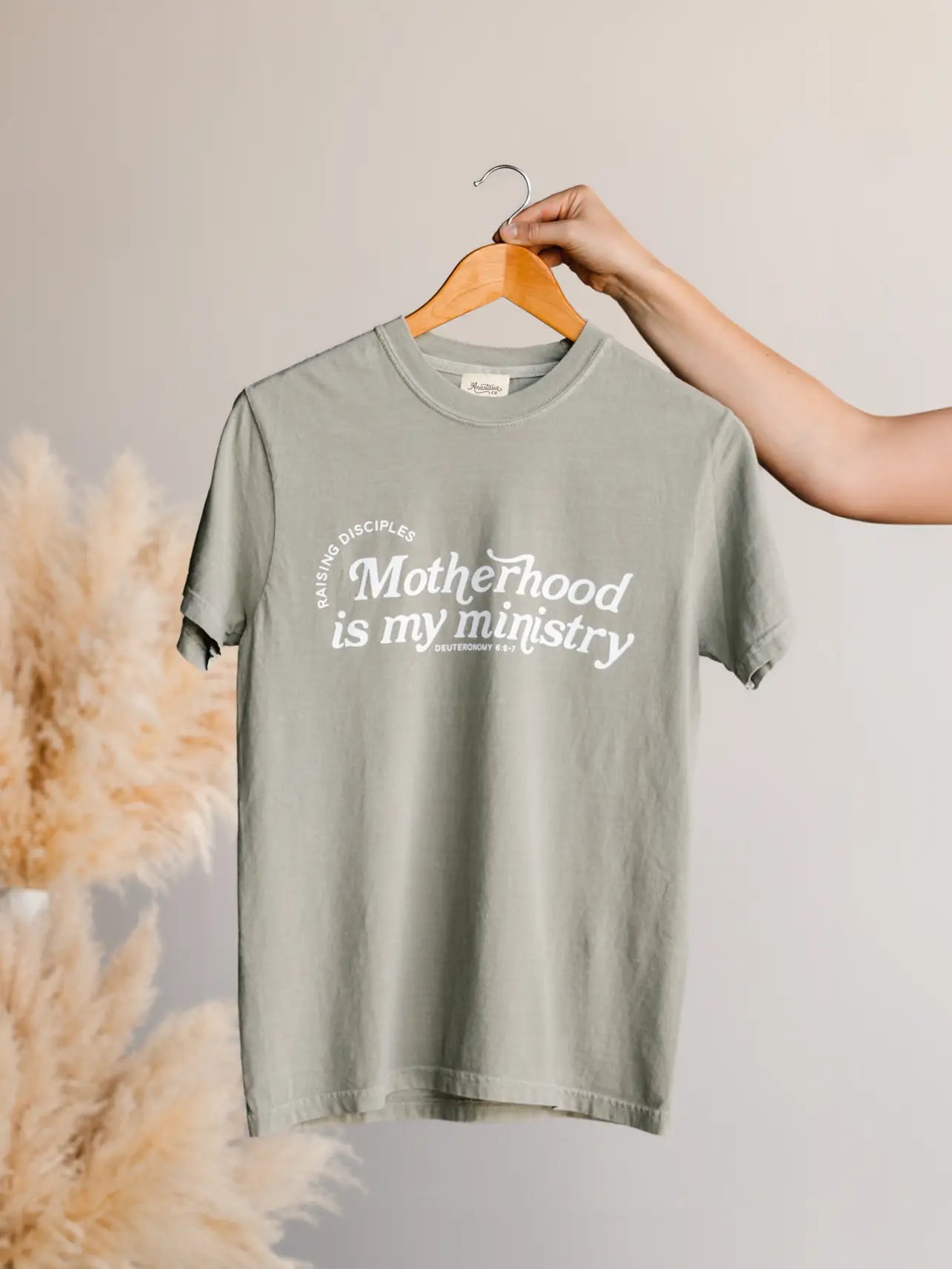 Motherhood Is My Ministry Comfort Colors® Graphic Tee