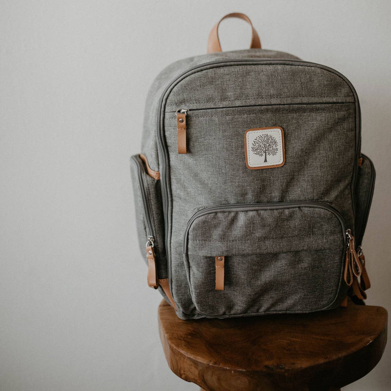 Birch Bag Mini - Diaper Backpack in Gray