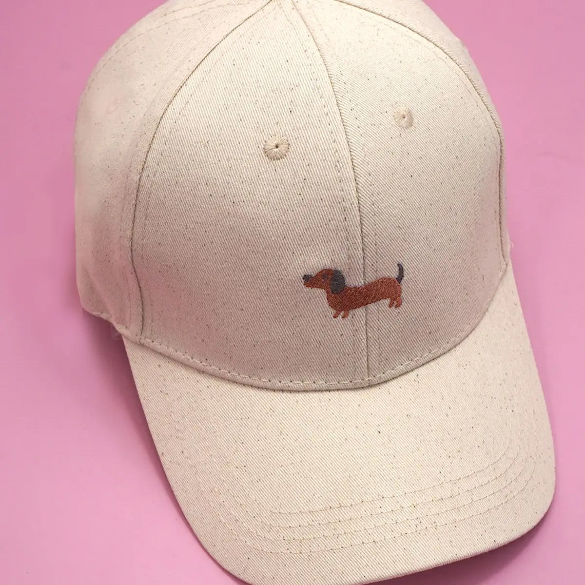 Dachshund Embroidered Cap