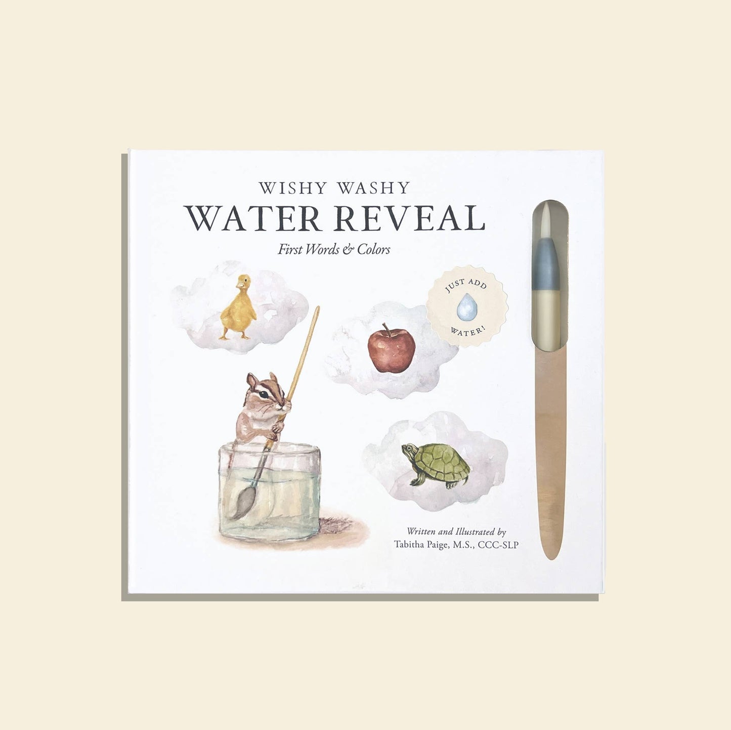 Wishy Washy Water Reveal Activity Book | Reusable No-Mess Coloring