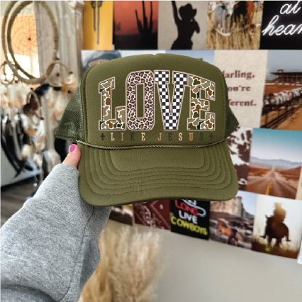 LOVE LIKE JESUS Trucker Hat