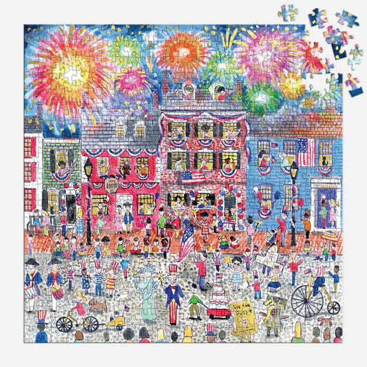 Celebrate the USA 500 Piece Foil Puzzle