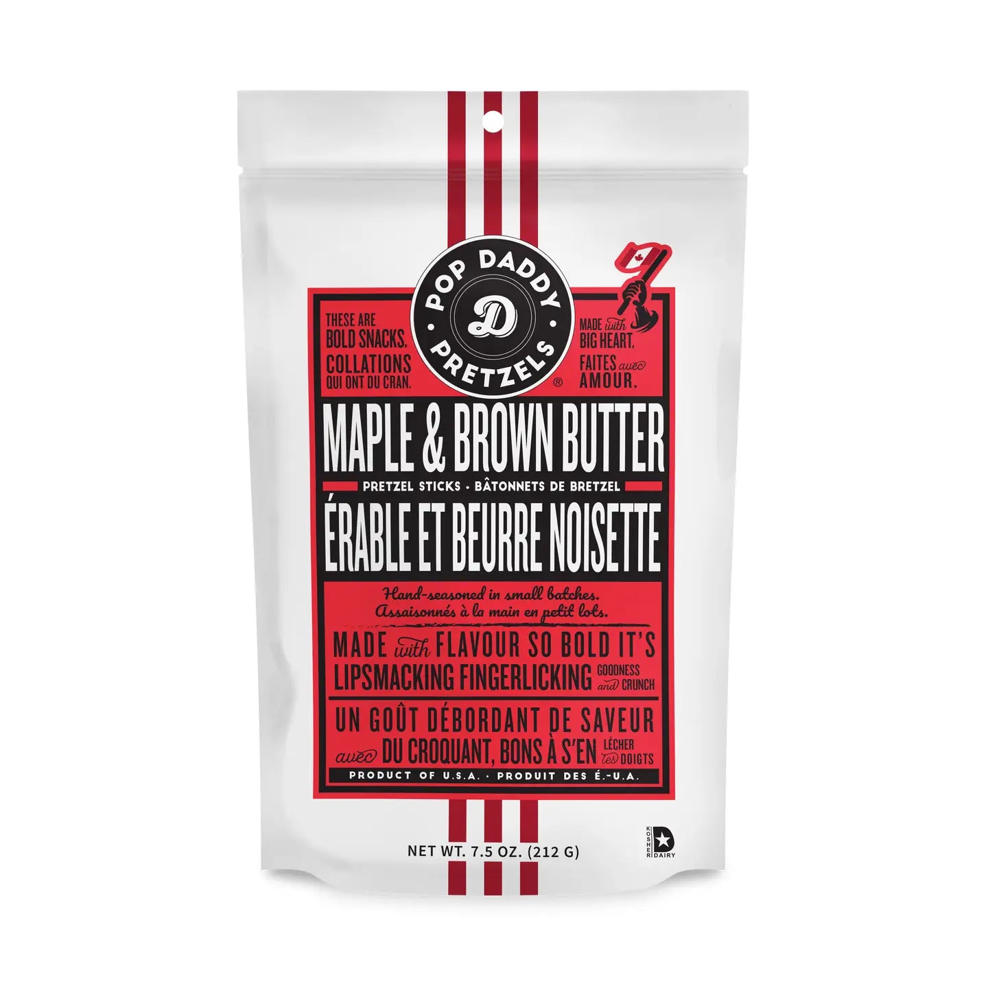 Pop Daddy Snacks Gourmet Pretzels