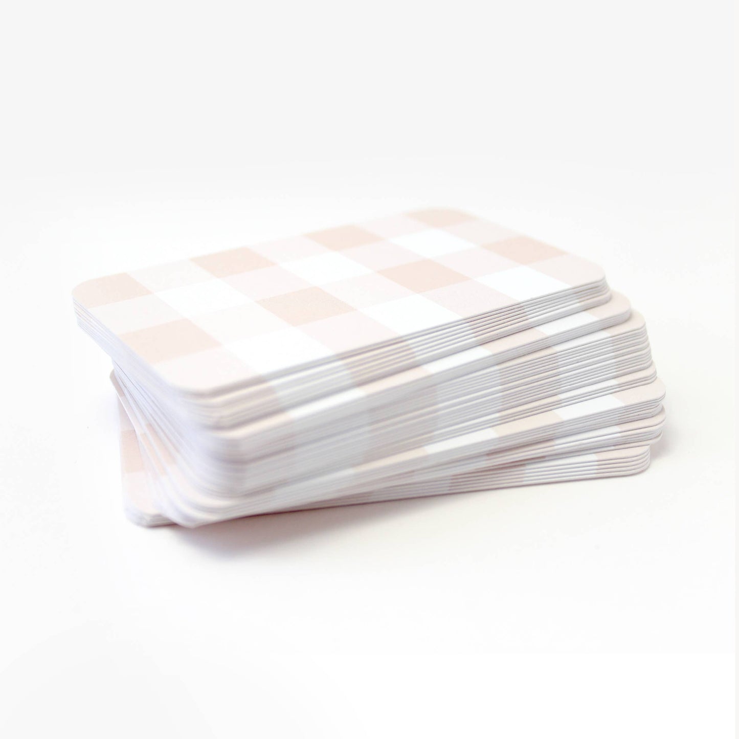 Putty Gingham Pocket Notes™