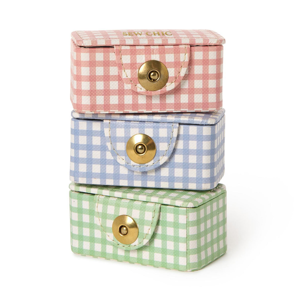 Sew Chic Gingham Sewing Kit