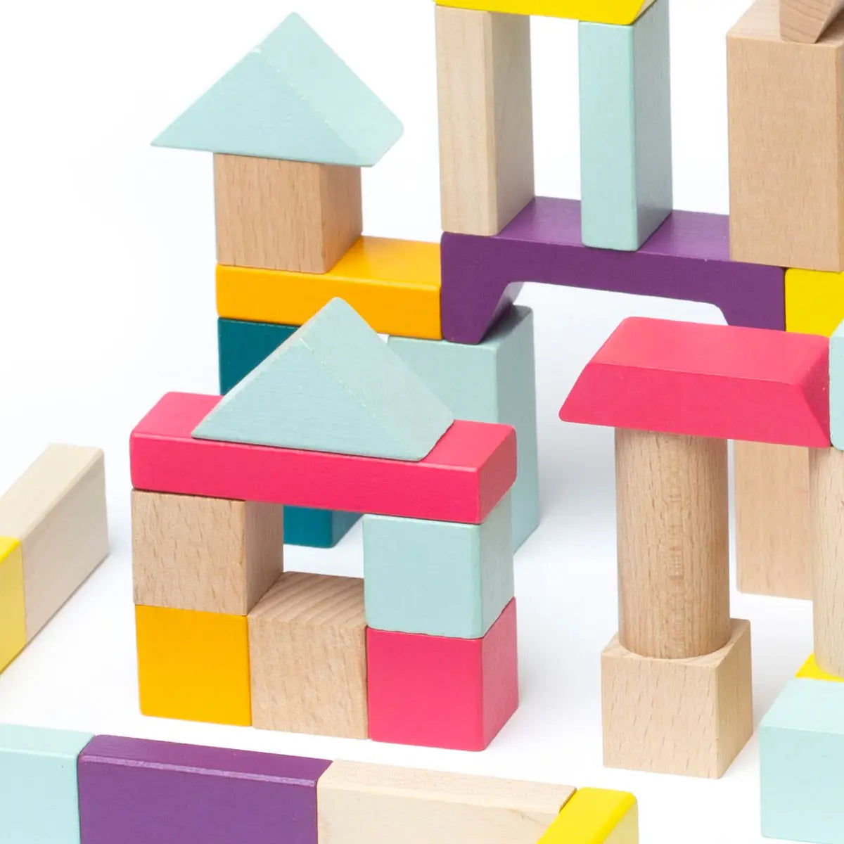 Construction Kit Wooden Blocks
