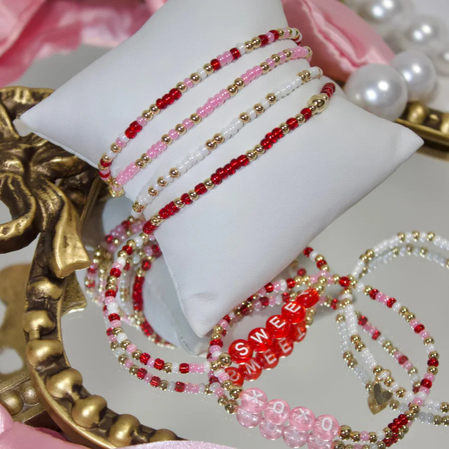Pink Glimmer Bracelet