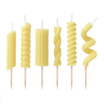 Pasta Party Bday Candles