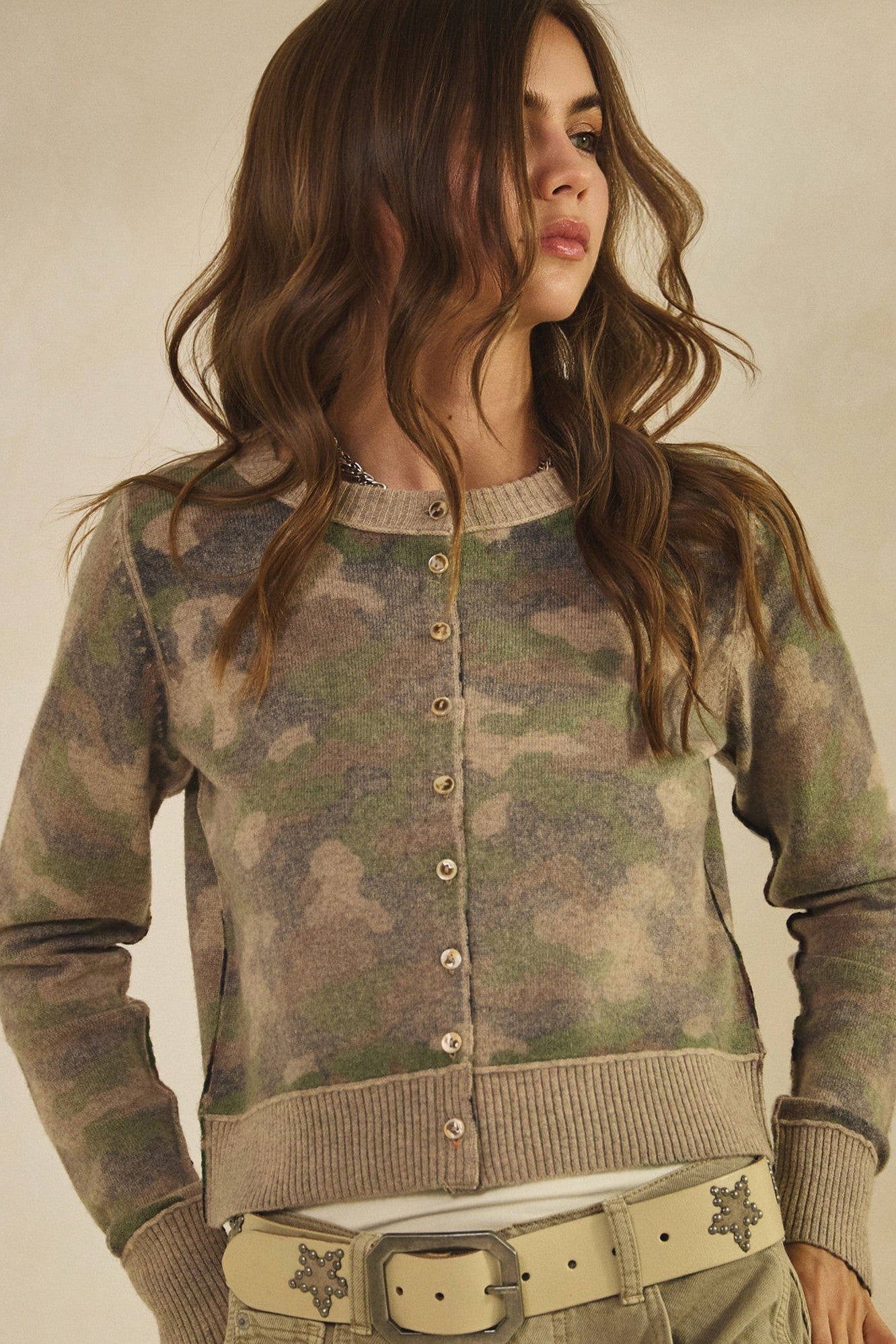 The Trailblazer Camo Cardigan