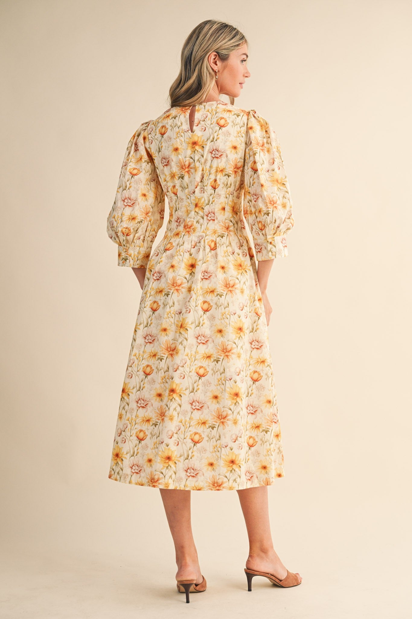 The Golden Hour Garden Dress