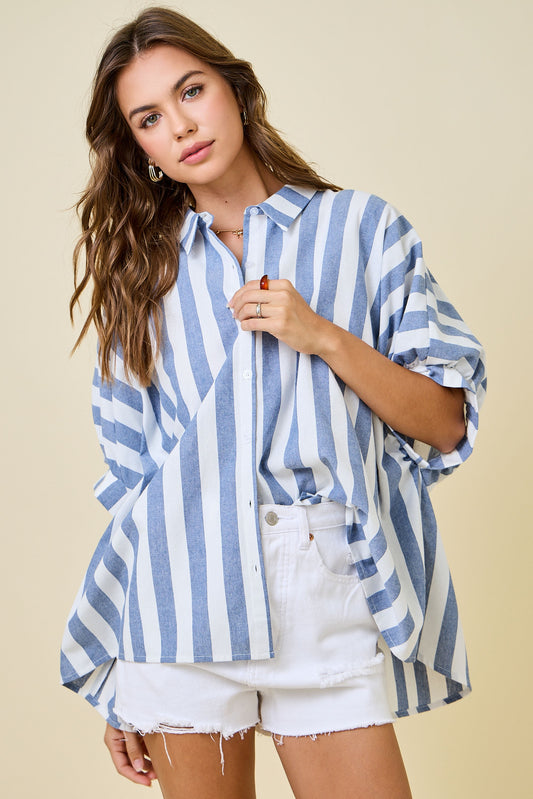 Love Lines Oversized Shirt