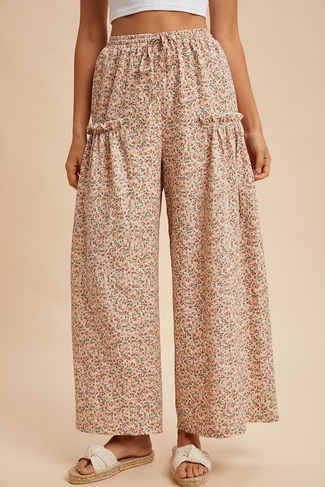 The Garden Breeze Palazzo Pants