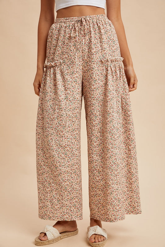 The Garden Breeze Palazzo Pants