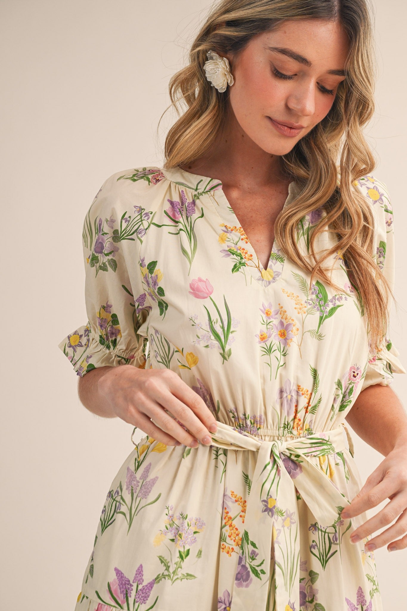 The Wildflower Lane Midi Dress
