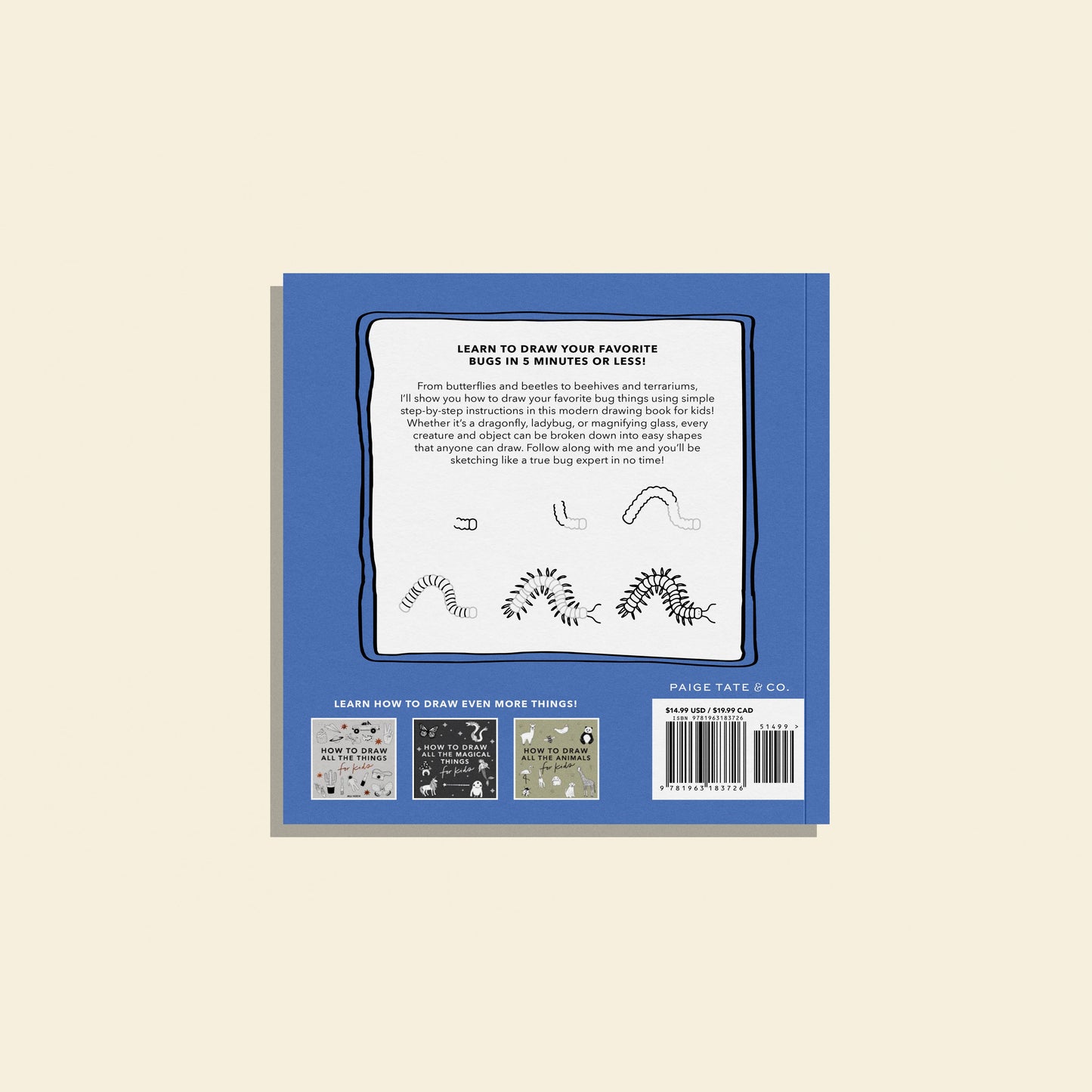 How to Draw Bugs for Kids | Easy Step-by-Step Drawing Book
