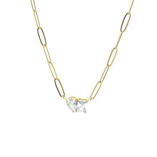 The Presley Waterproof Gold Layering Necklace