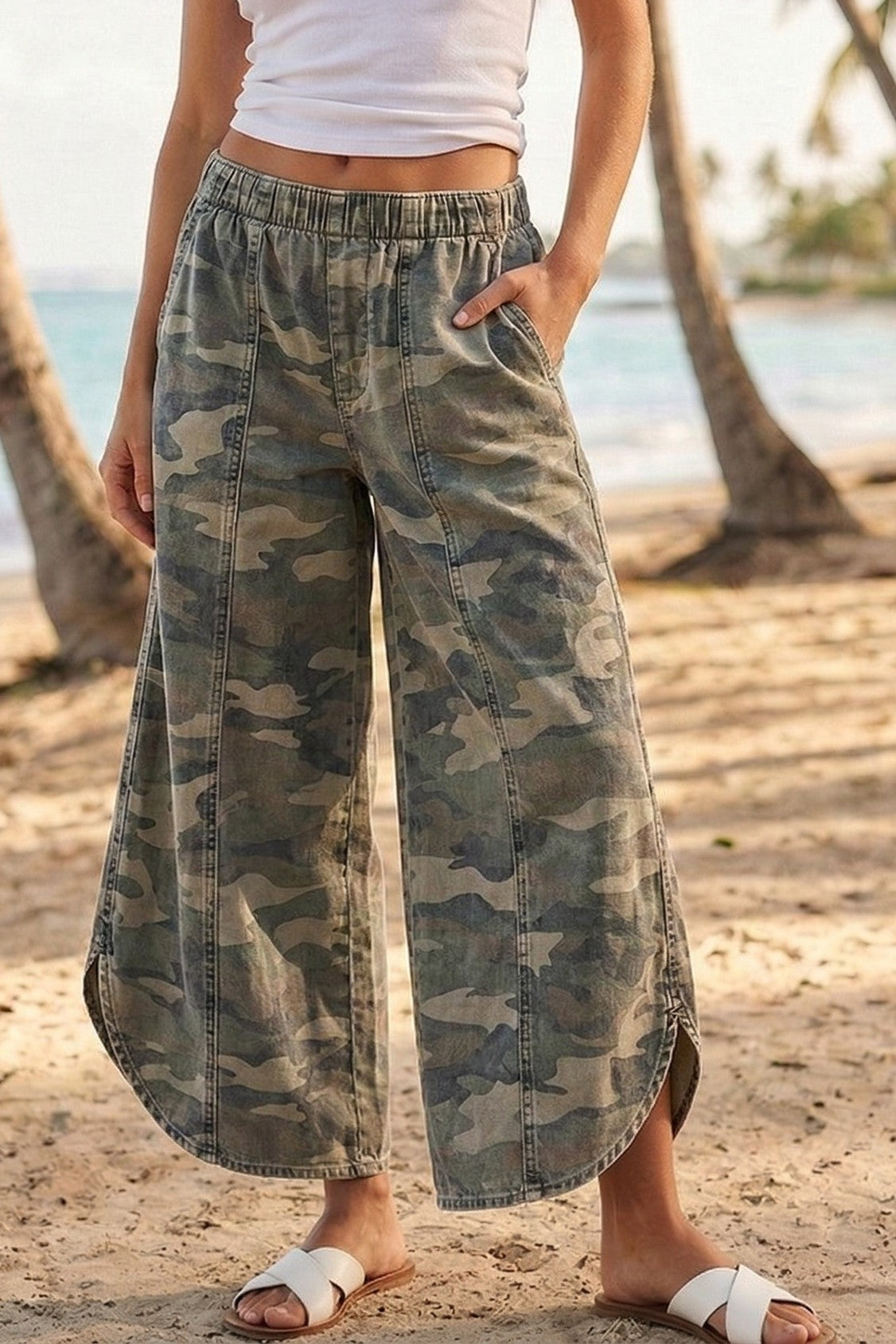 Trailside Tulip Camo Pants