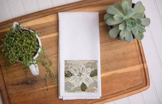 Single Magnolia Towel