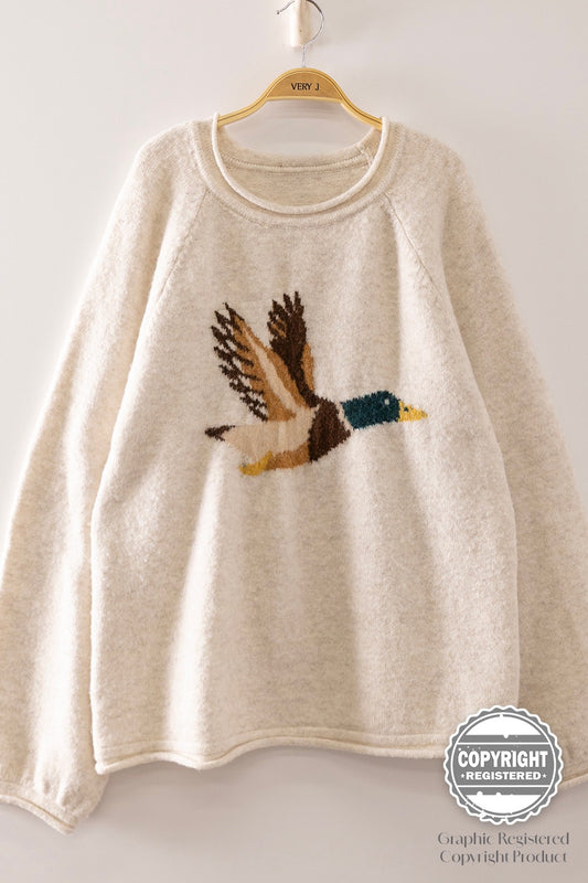 The Mallory Mallard Sweater