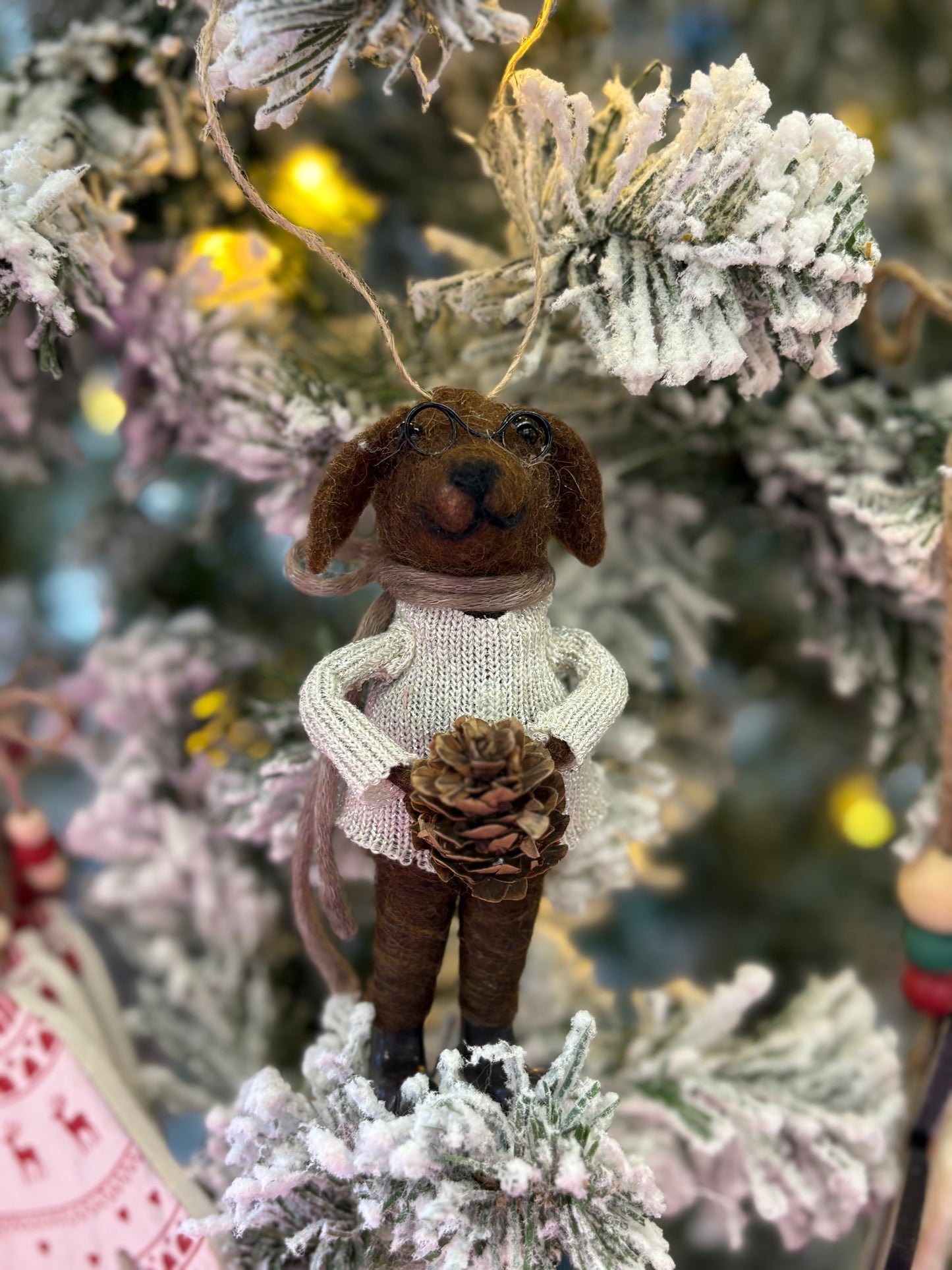 Woodland Wool Ornament