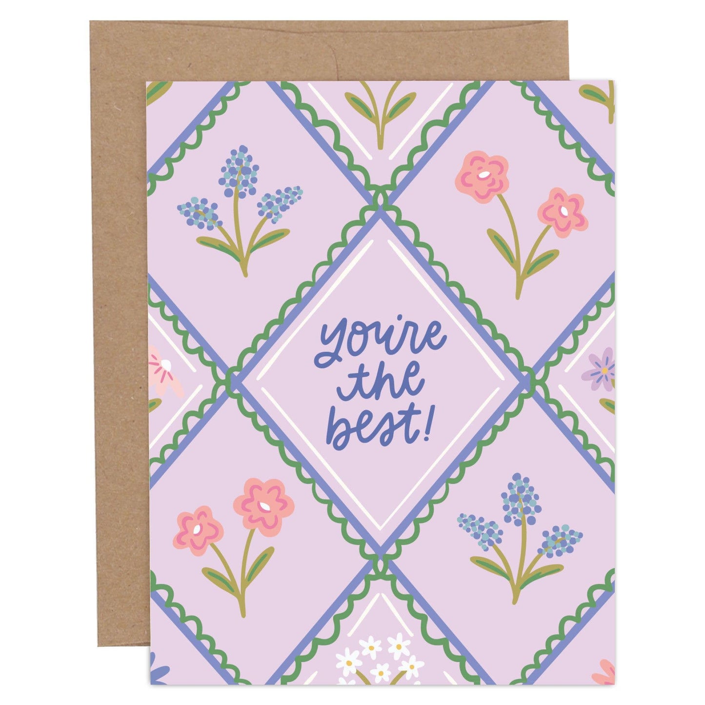 You're The Best Greeting Card
