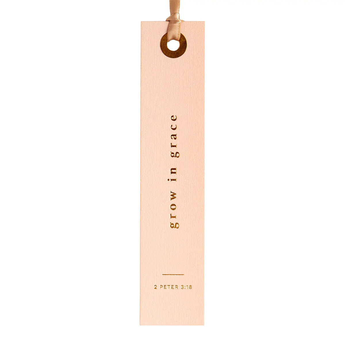 Church Notes Co. Scripture Bookmark | Gold Foil Bible Bookmark