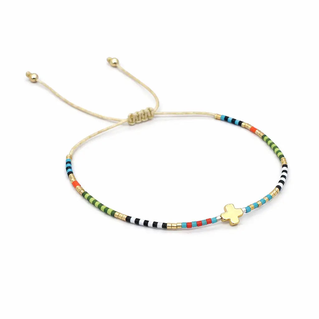 Coastal Cross Kids Bracelet