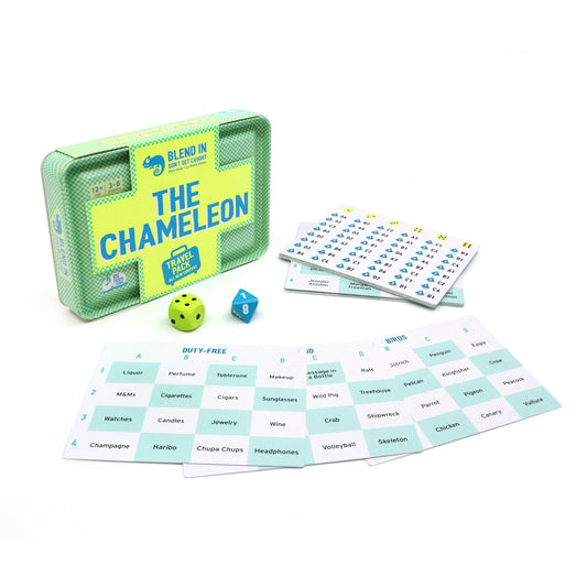 The Chameleon: Travel Edition | Bluffing Party Game
