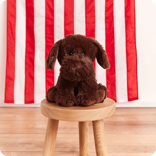 Warmies Chocolate Lab 13" Microwavable Weighted Plush