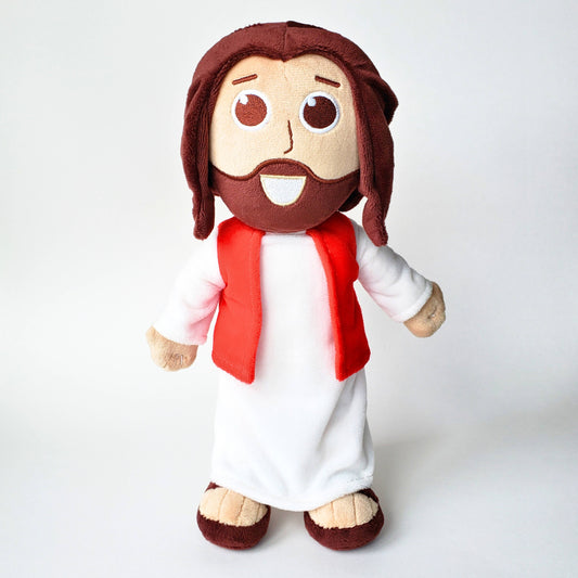 Talking Jesus Doll – 12" Plush with Bible Verses & Prayers