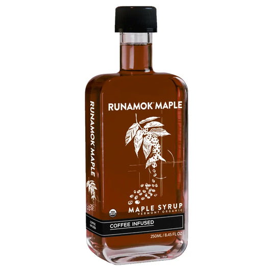 Runamok Coffee Infused Organic Maple Syrup 8.45 oz bottle