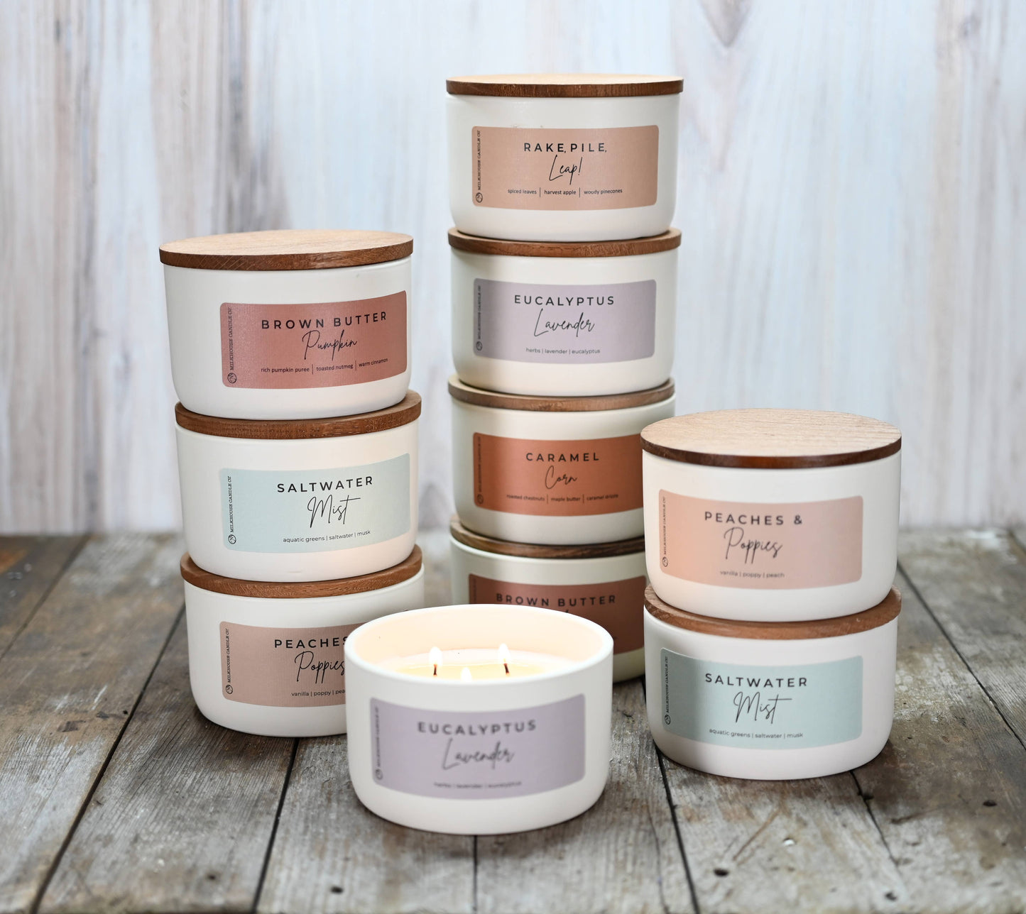 Rake, Pile, Leap | Statement Candle
