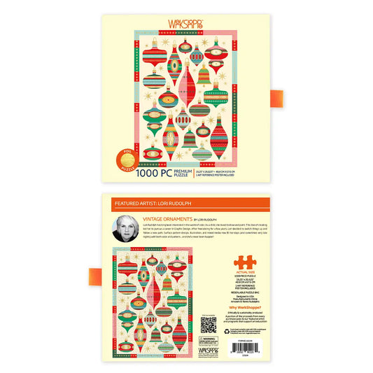 Vintage Ornaments 1000 Piece Puzzle