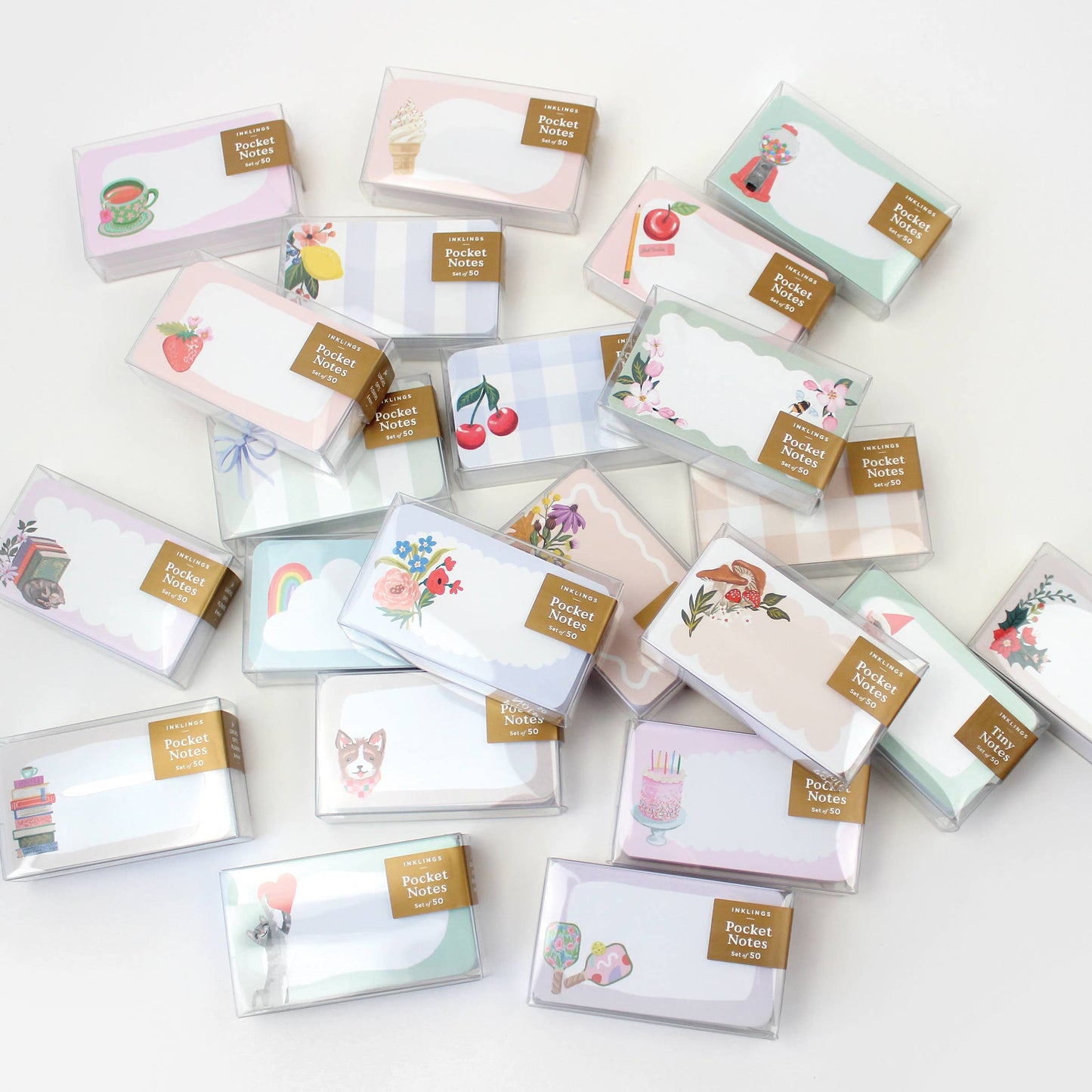 Putty Gingham Pocket Notes™