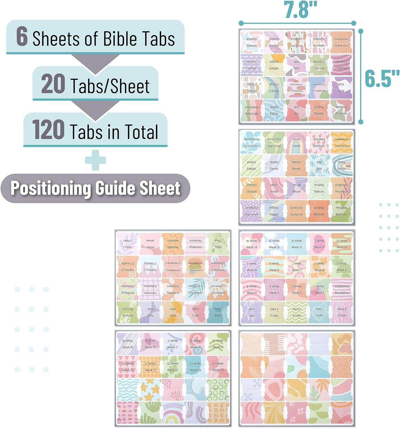 Bright Bible Tabs