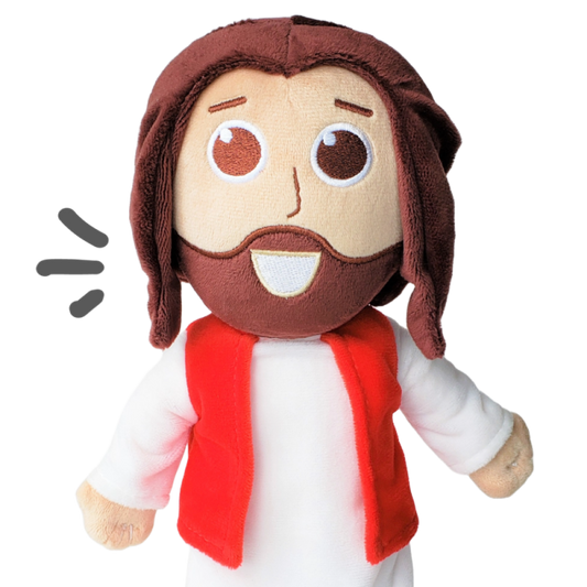 Talking Jesus Doll – 12" Plush with Bible Verses & Prayers