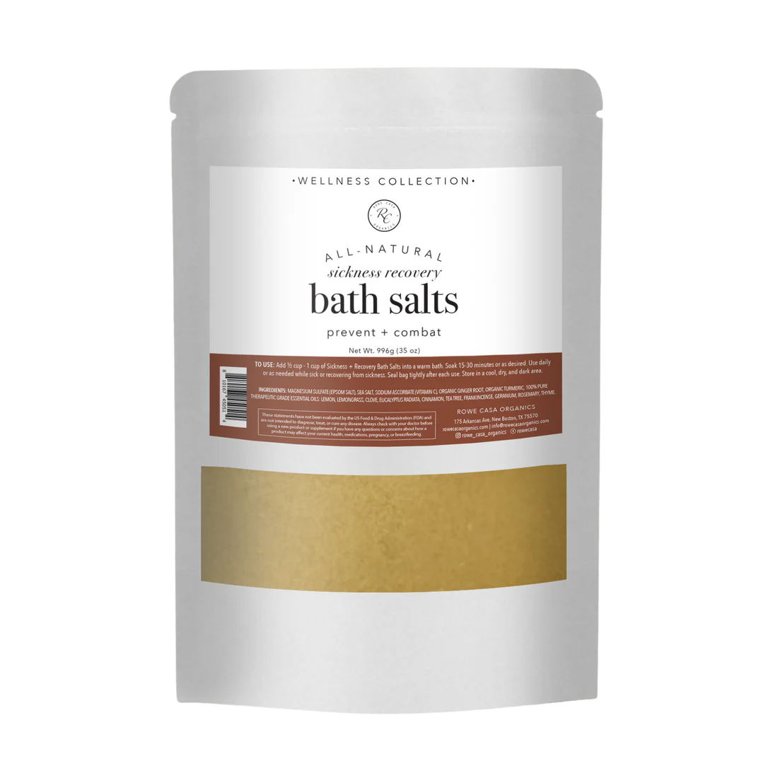 Sickness Recovery Bath Salts