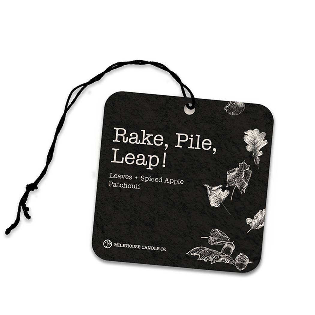 Rake, Pile, Leap! Car Freshener