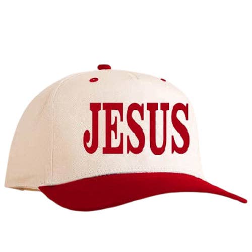 Red JESUS Cap
