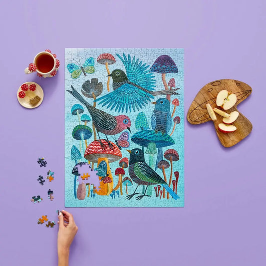 Mushroom Garden 500 Piece Puzzle