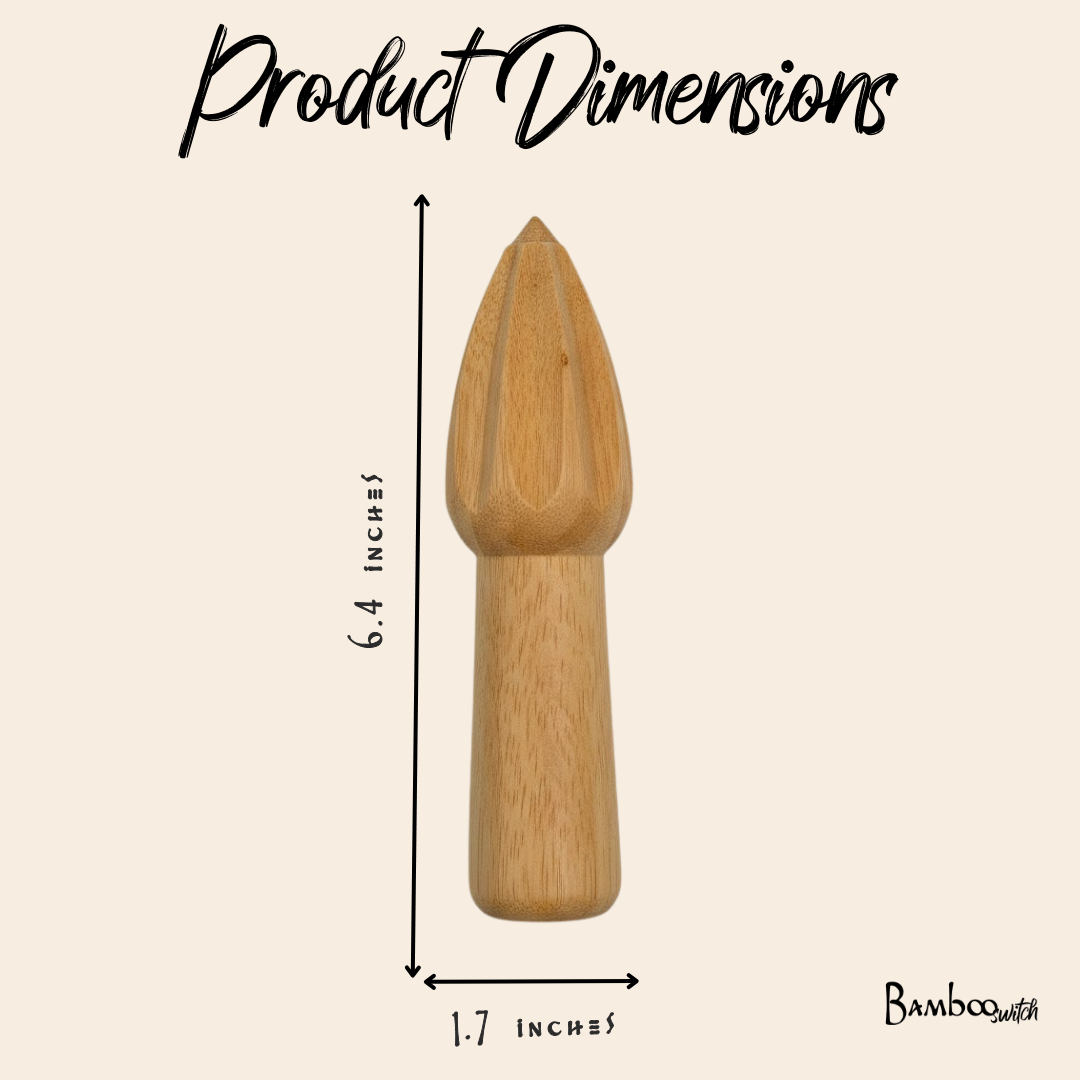 Bamboo Lemon Juicer Drill