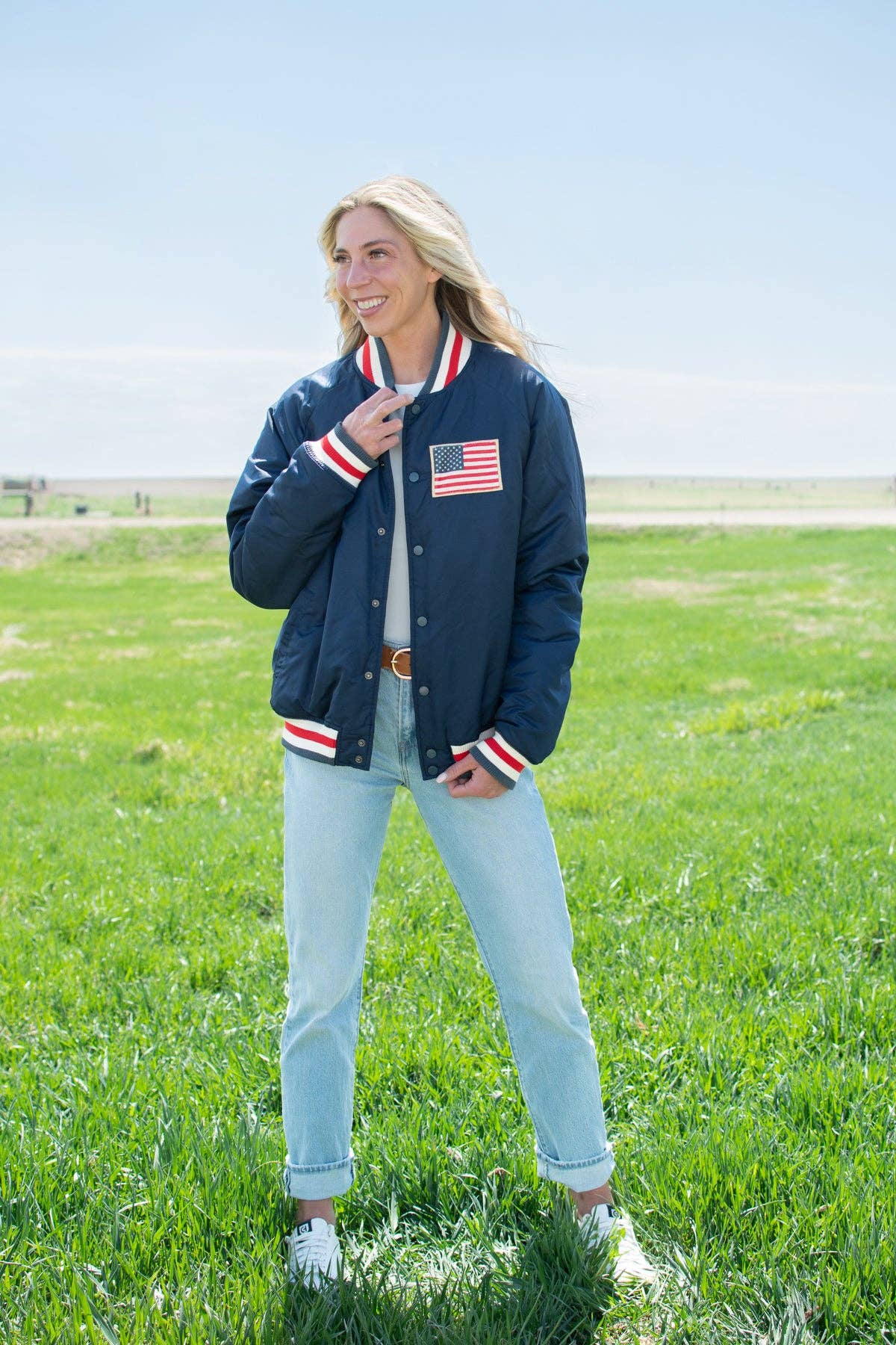 USA 250 Varsity Style Jacket