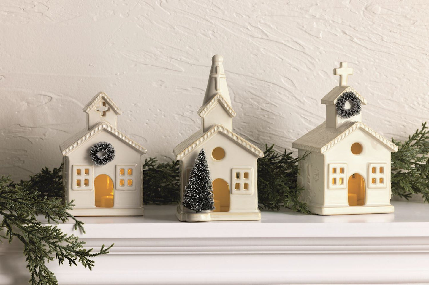 Ceramic Church Sitter