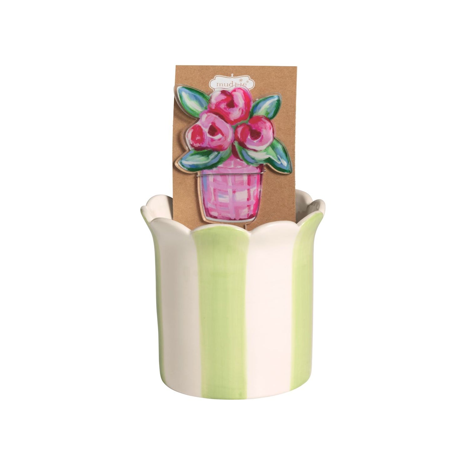 Bloom Scallop Planter Set