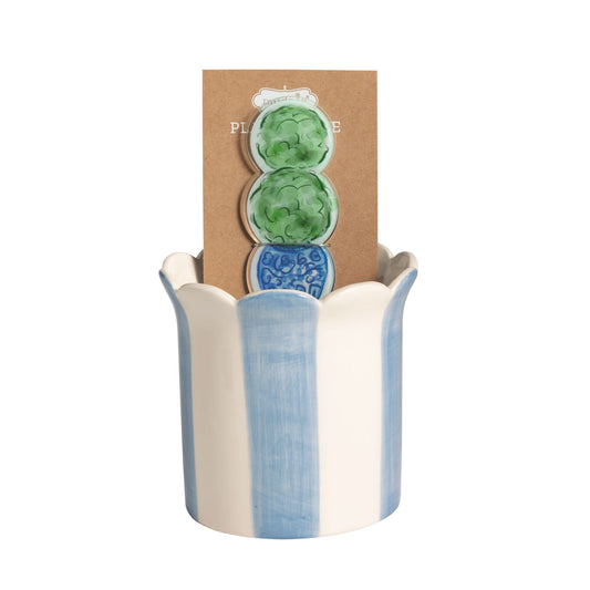 Bloom Scallop Planter Set