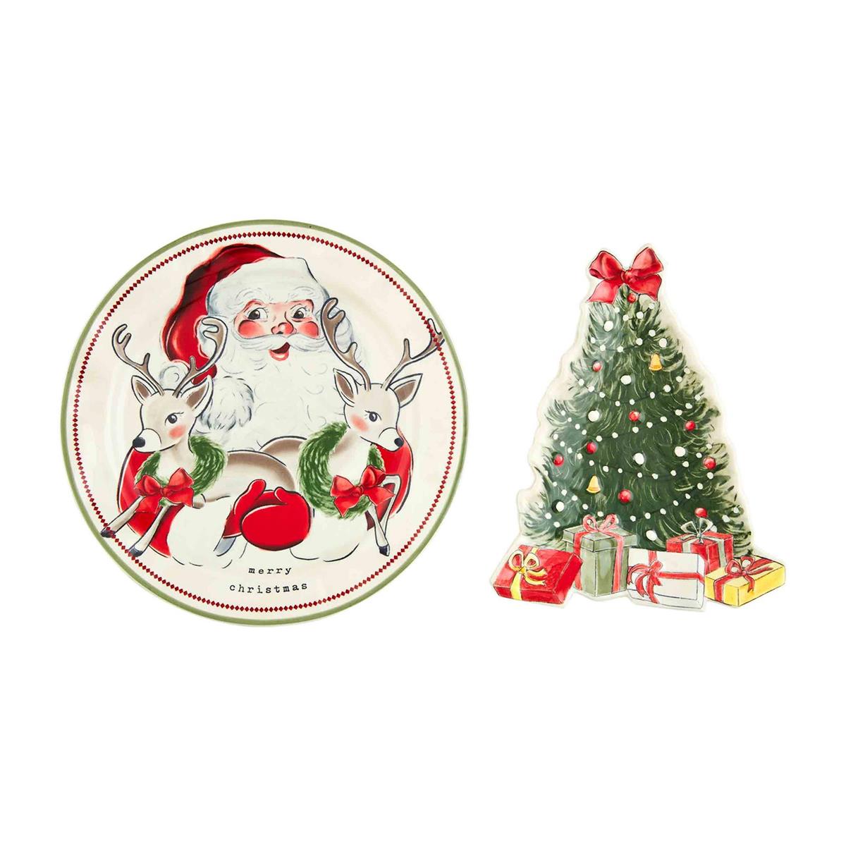 Vintage Christmas Platter