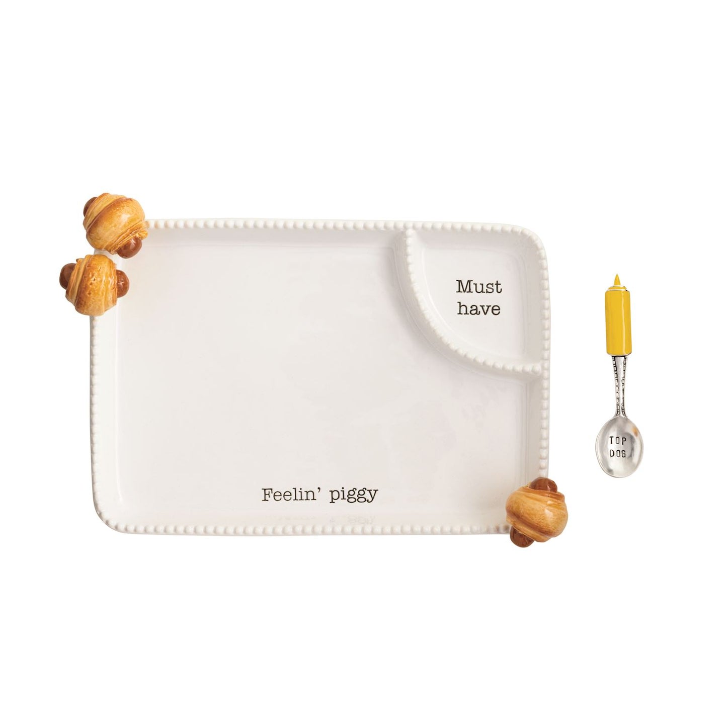 Pigs in a Blanket Serving Platter Set